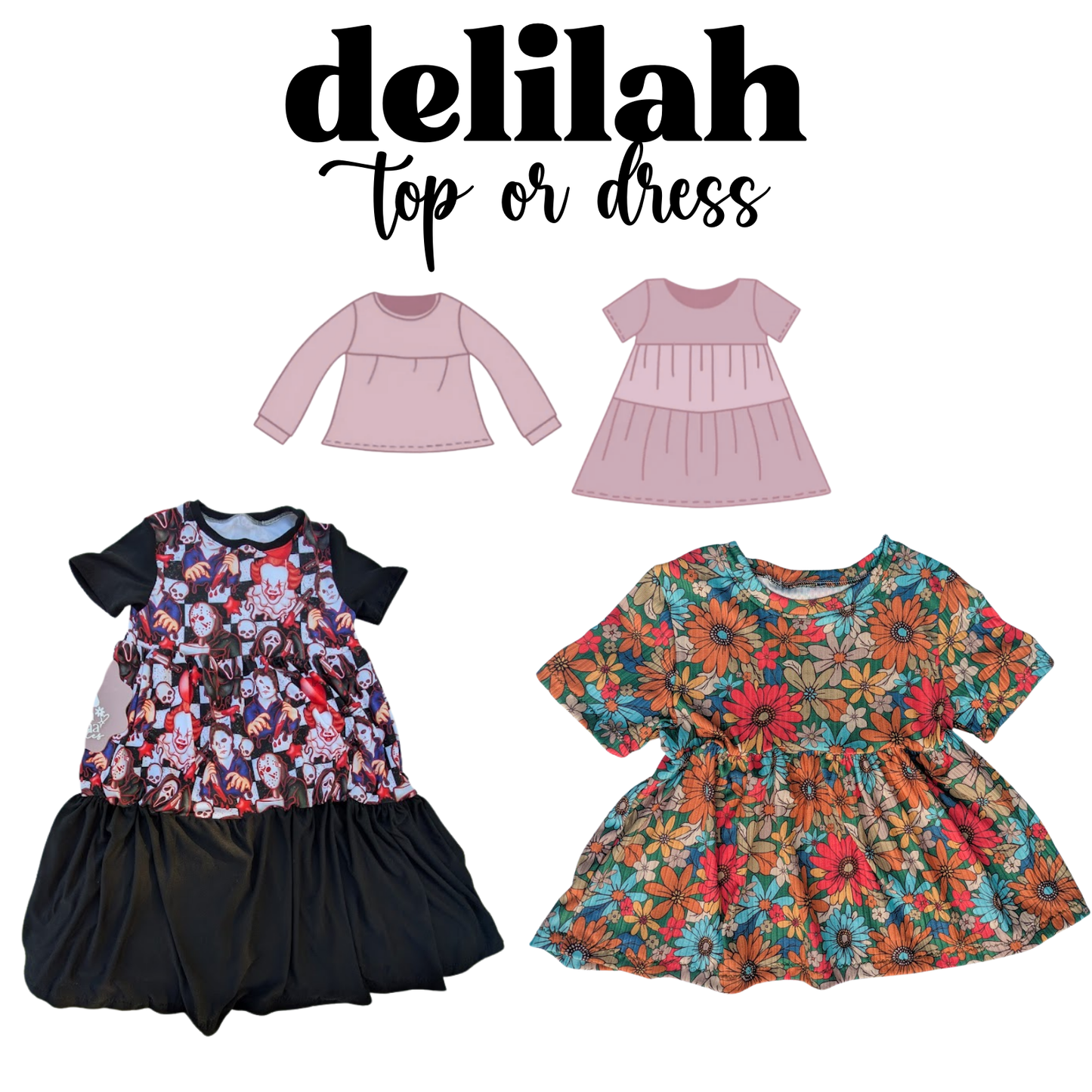 MADE TO ORDER: Delilah Top or Dress