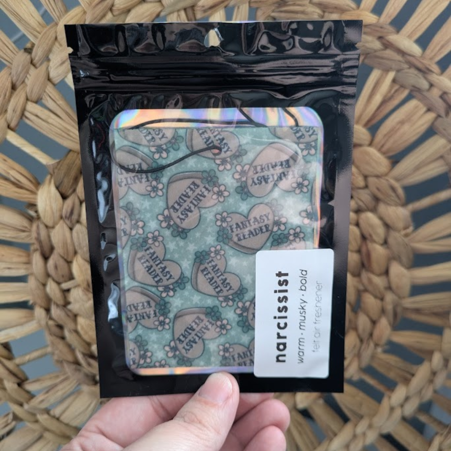 READY TO SHIP: Narcissist Felt Air Freshener