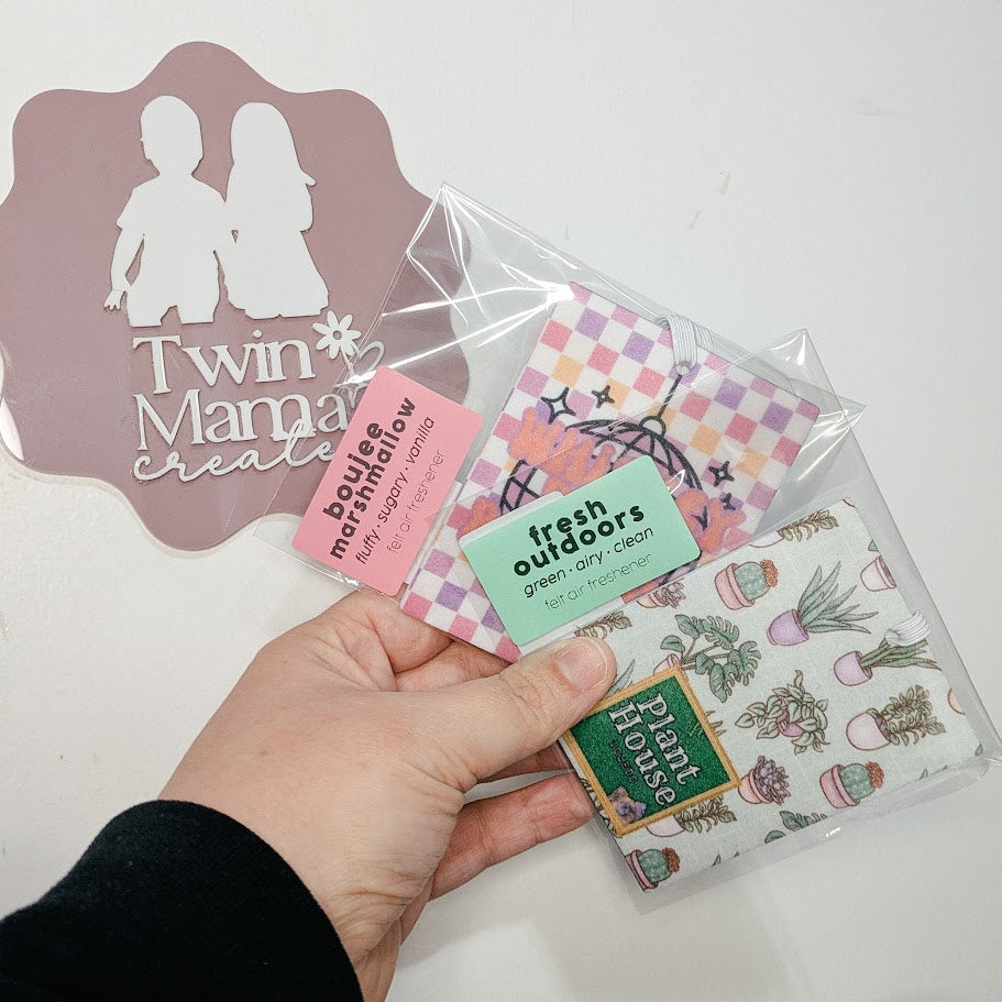 MADE TO ORDER: Reusable Felt Air Freshener