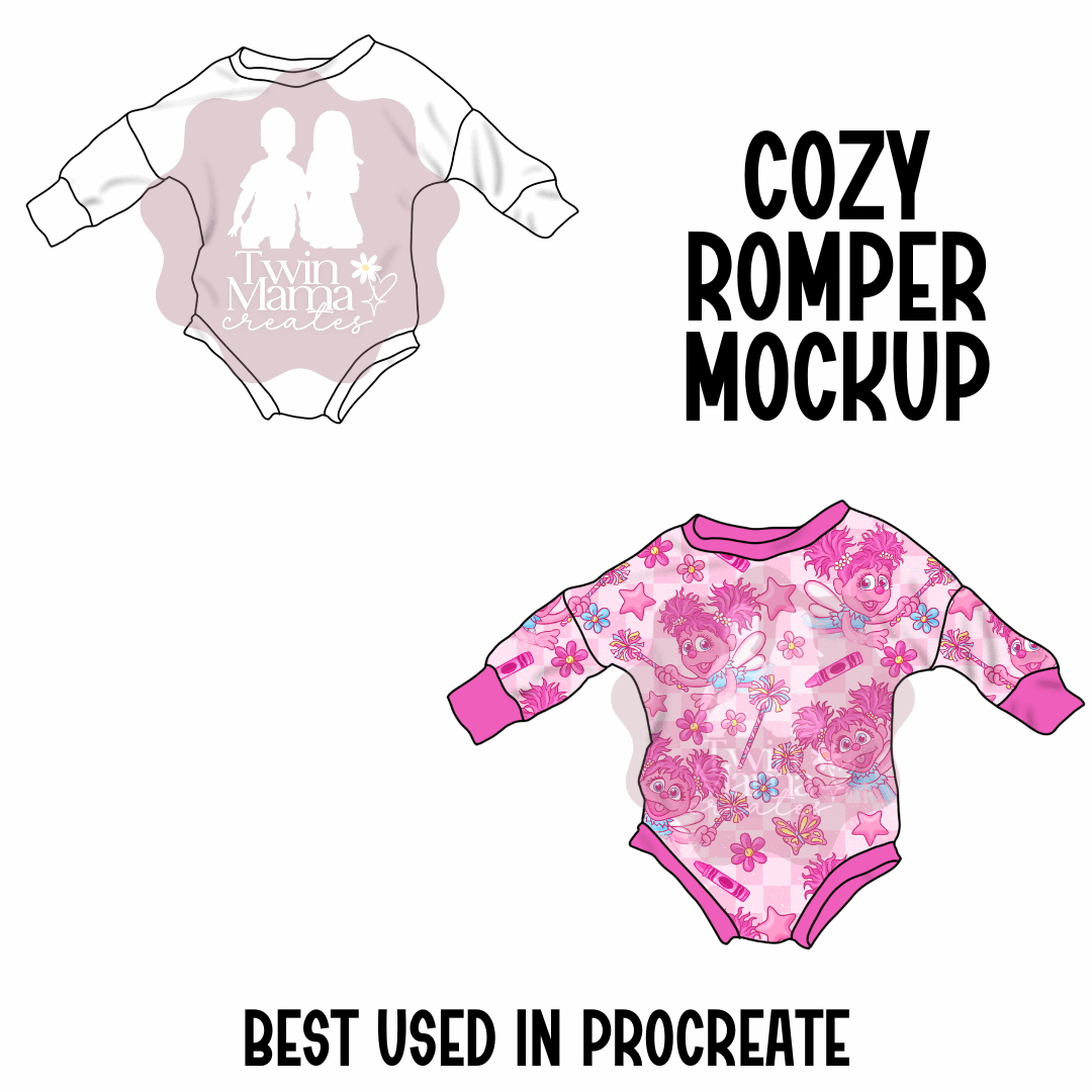 DIGITAL MOCKUP: RSD Cozy Romper