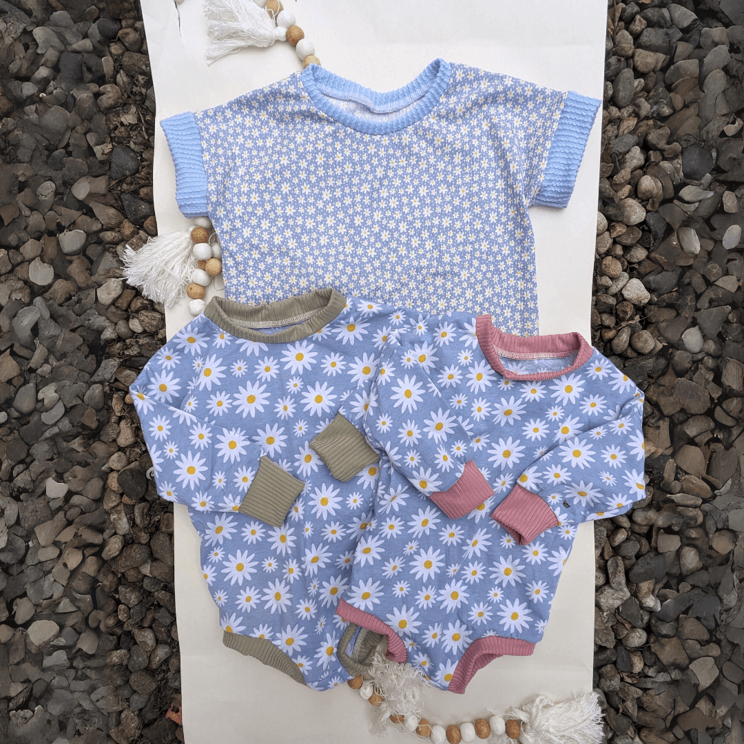 READY TO SHIP: 9-12m Sweater Romper