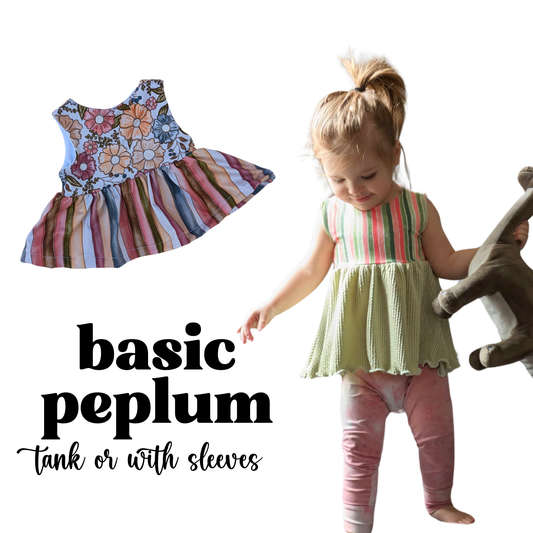 MADE TO ORDER: Basic Peplum