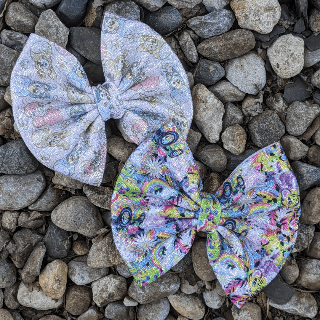 MADE TO ORDER: Custom Printed Large Fabric Bow