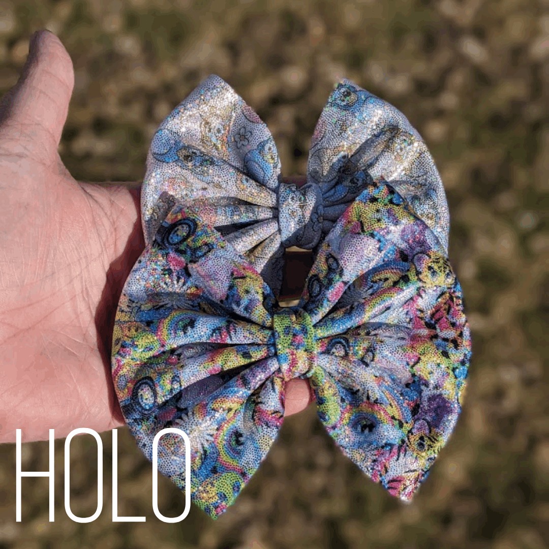 MADE TO ORDER: Custom Printed Large Fabric Bow