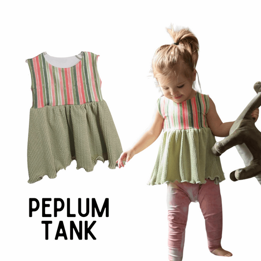 MADE TO ORDER: Peplum Tank