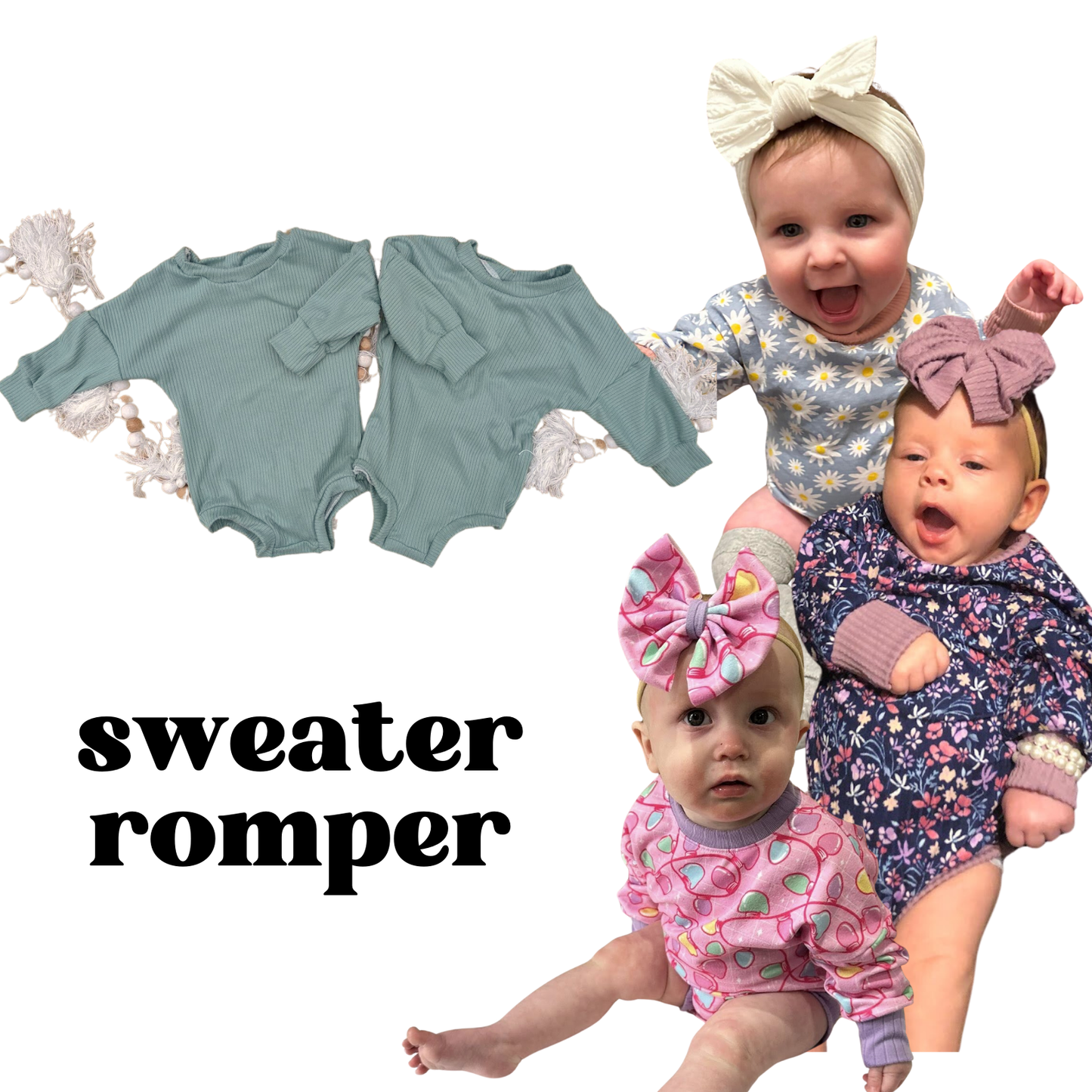 MADE TO ORDER: Sweater Romper
