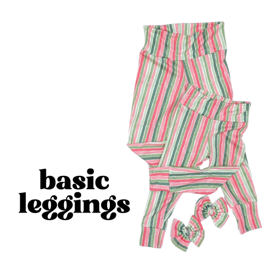 MADE TO ORDER: Basic Leggings