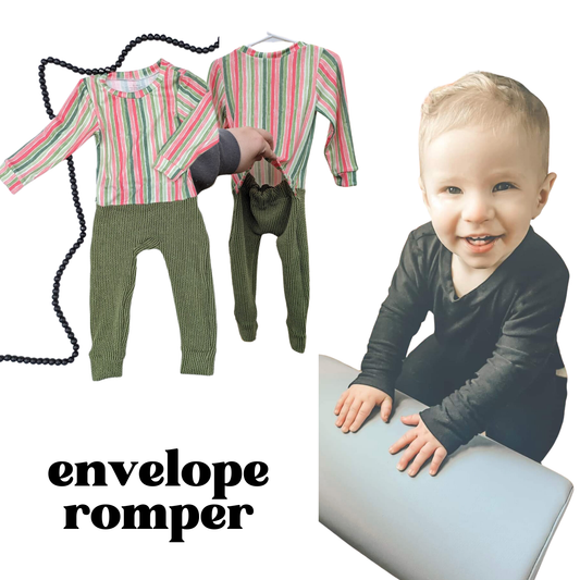 MADE TO ORDER: Wren Envelope Romper