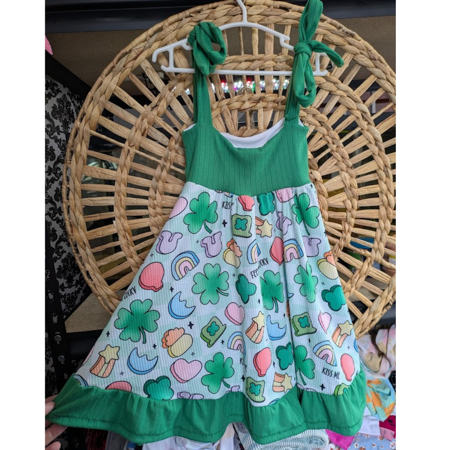 READY TO SHIP: 2T Flora Dress with Ruffle