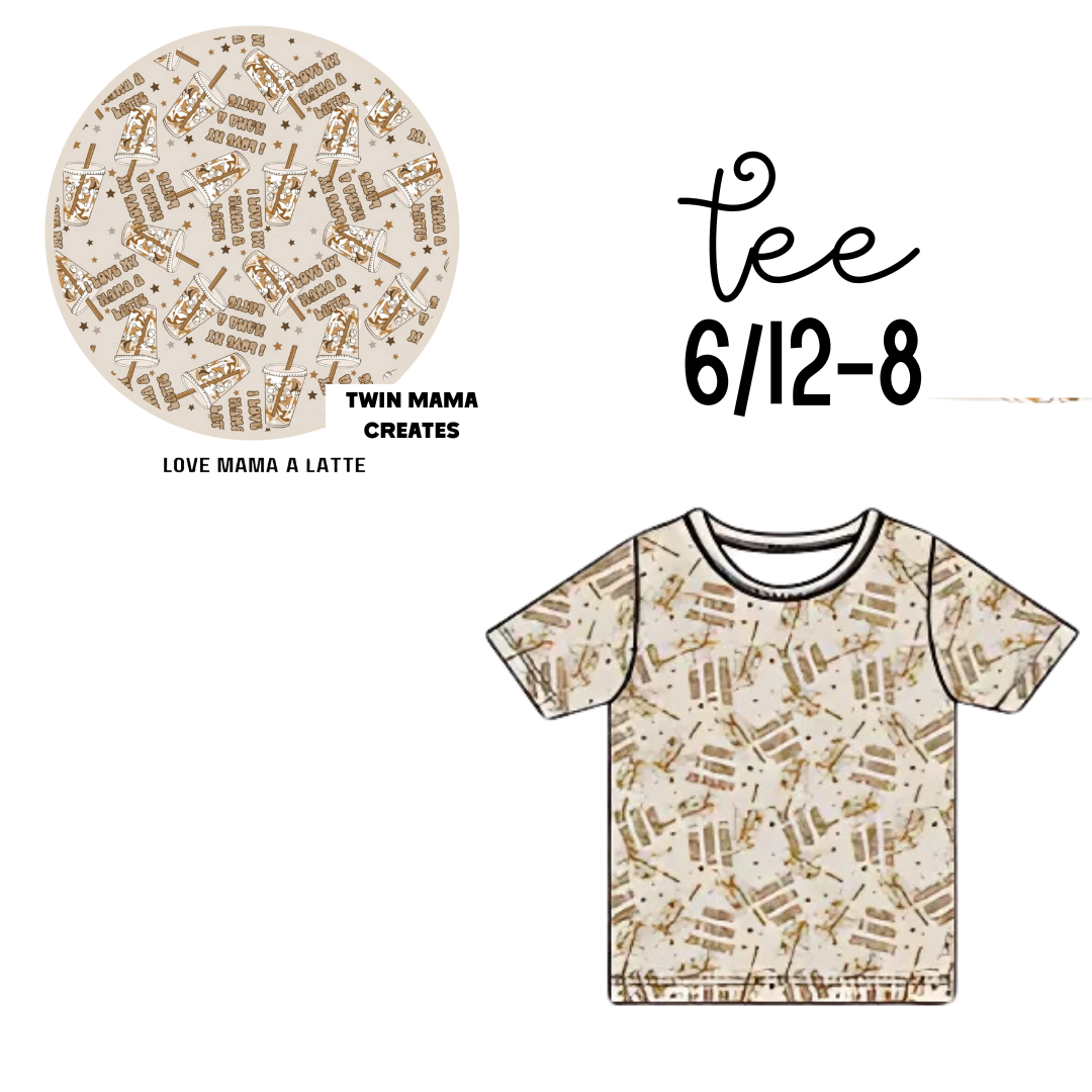 PREORDER: Love Mama A Latte Tee (closes 1/4)