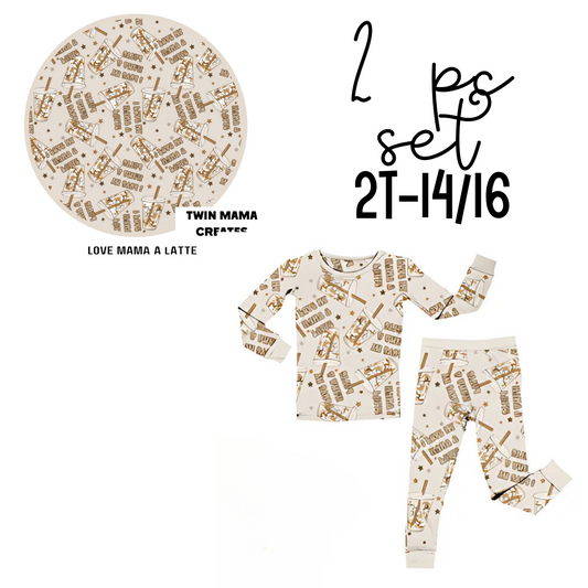 PREORDER: Love Mama a Latte 2 piece Set (closes 1/4)