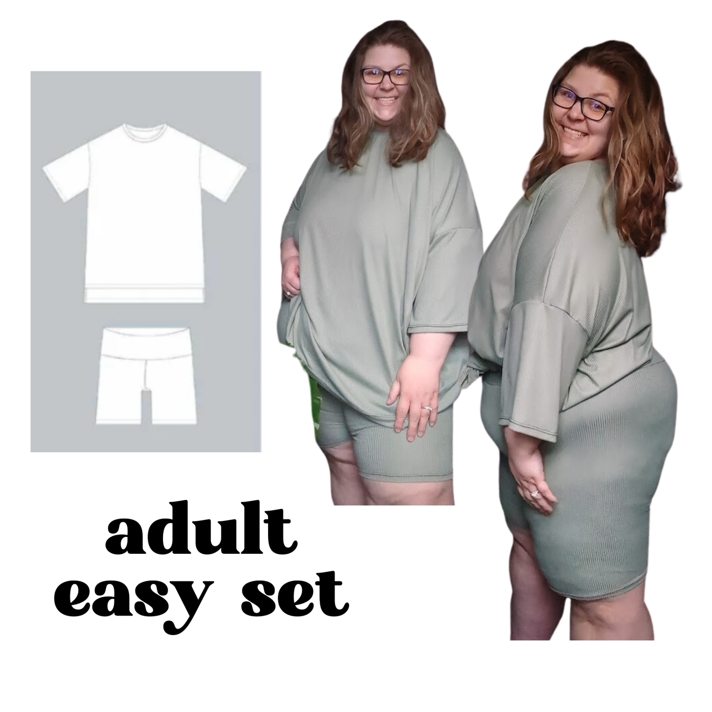 MADE TO ORDER: Adult Easy Set