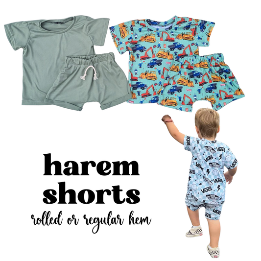 MADE TO ORDER: Harem Shorts