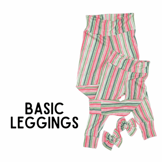 MADE TO ORDER: Basic Leggings