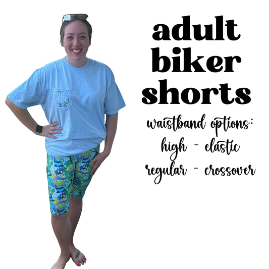 MADE TO ORDER: Adult Biker Shorts