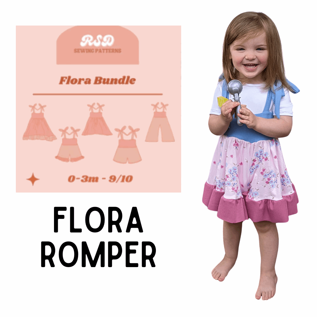 MADE TO ORDER: Flora Romper or Dress