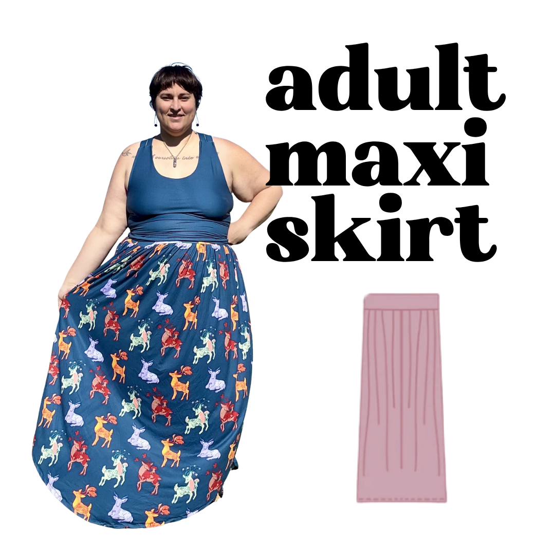 MADE TO ORDER: Adult Maxi Skirt
