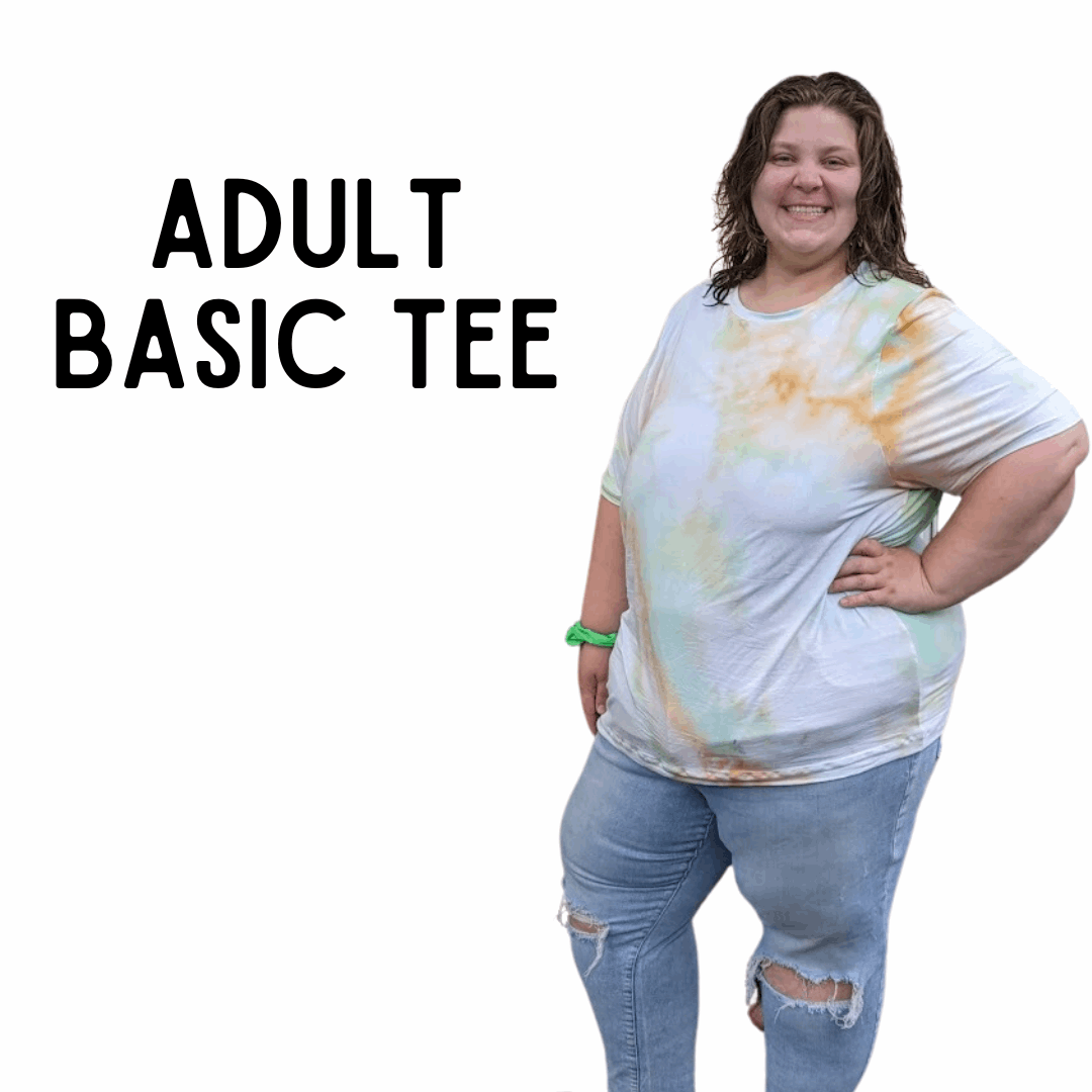 MADE TO ORDER: Adult Straight Fit Basic Tee