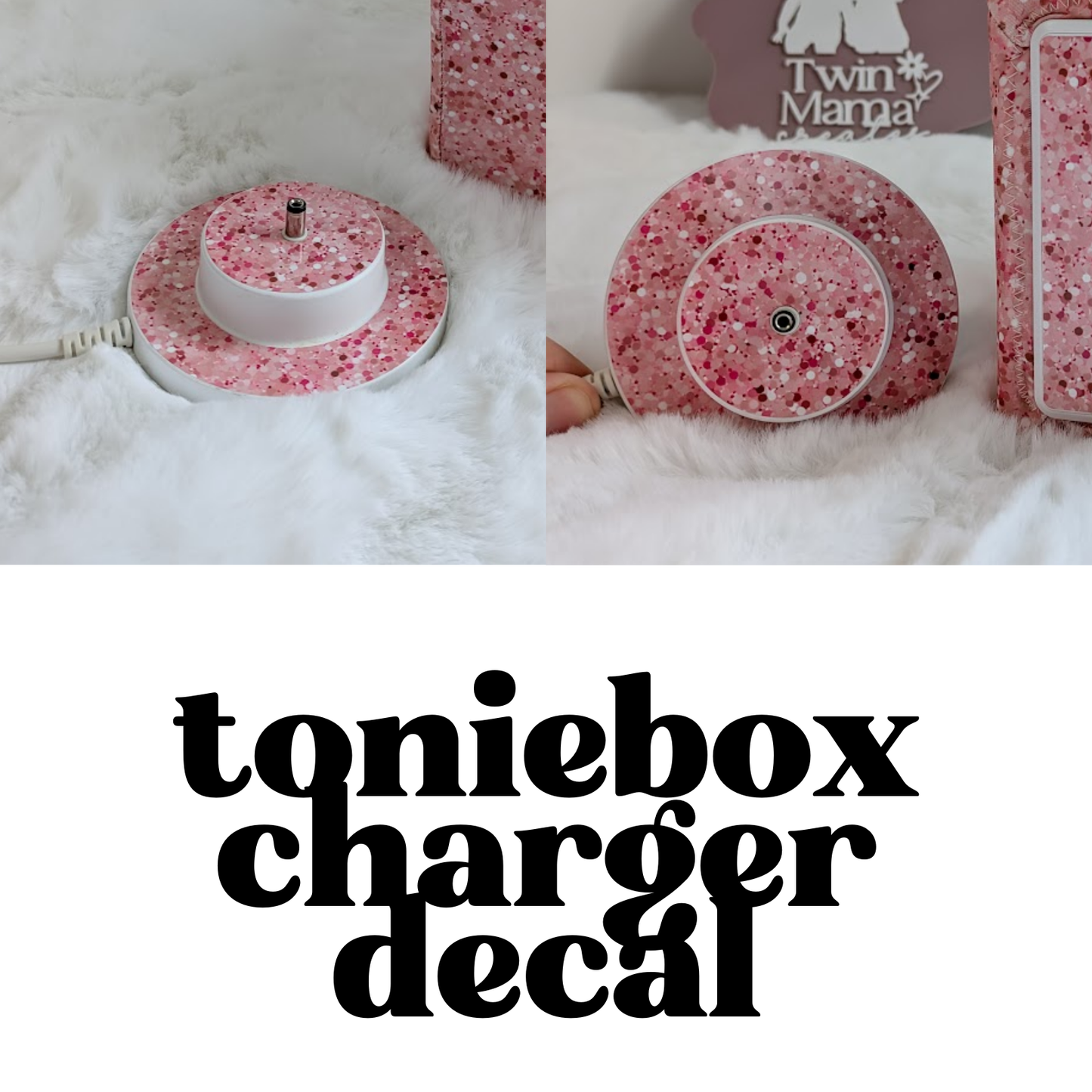 MADE TO ORDER: Toniebox Charger Decal