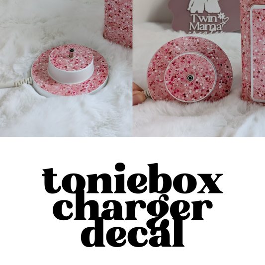 MADE TO ORDER: Toniebox Charger Decal