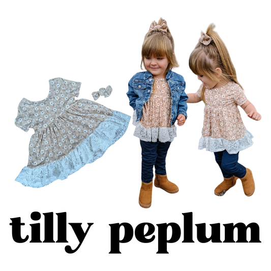 MADE TO ORDER: Tilly Peplum