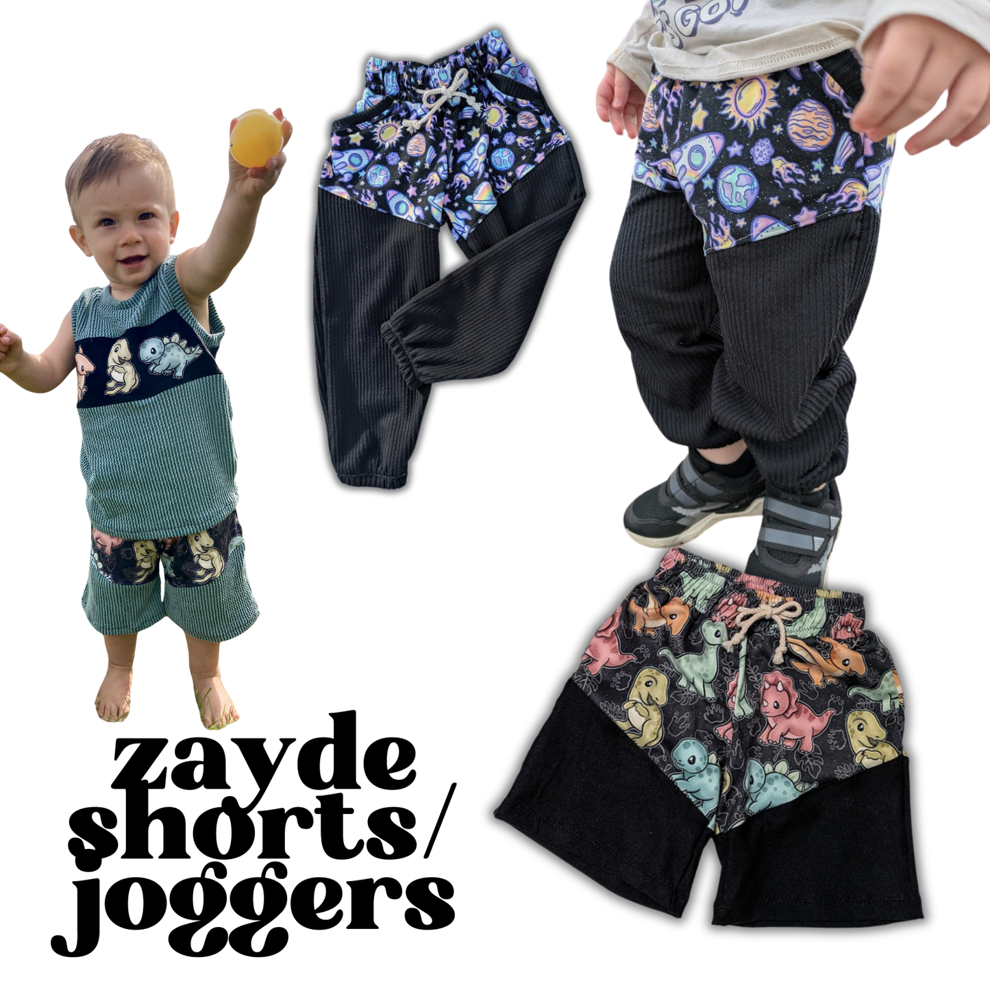 MADE TO ORDER: Zayde Shorts/Joggers