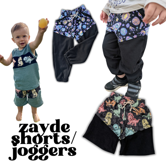MADE TO ORDER: Zayde Shorts/Joggers