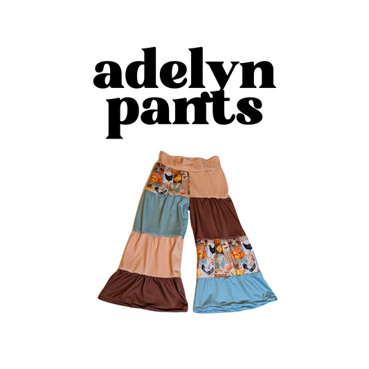 MADE TO ORDER: Kids Adelyn Pants