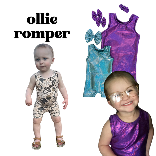 MADE TO ORDER: Ollie Romper