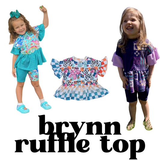 MADE TO ORDER: Brynn Ruffle Top