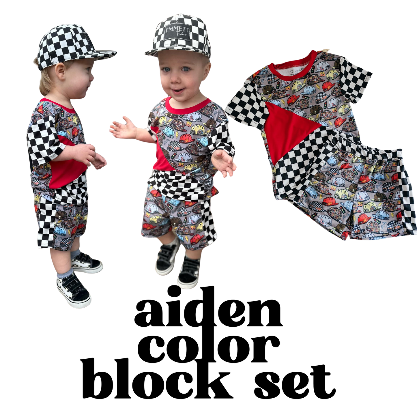 MADE TO ORDER: Aiden Color Block Set