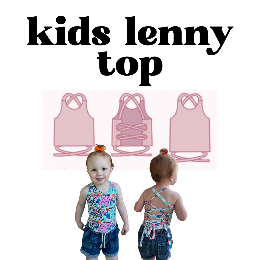 MADE TO ORDER: Kids Lenny Top