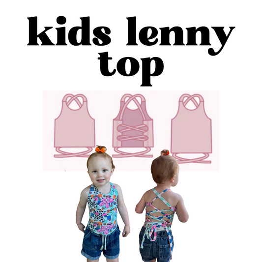 MADE TO ORDER: Kids Lenny Top