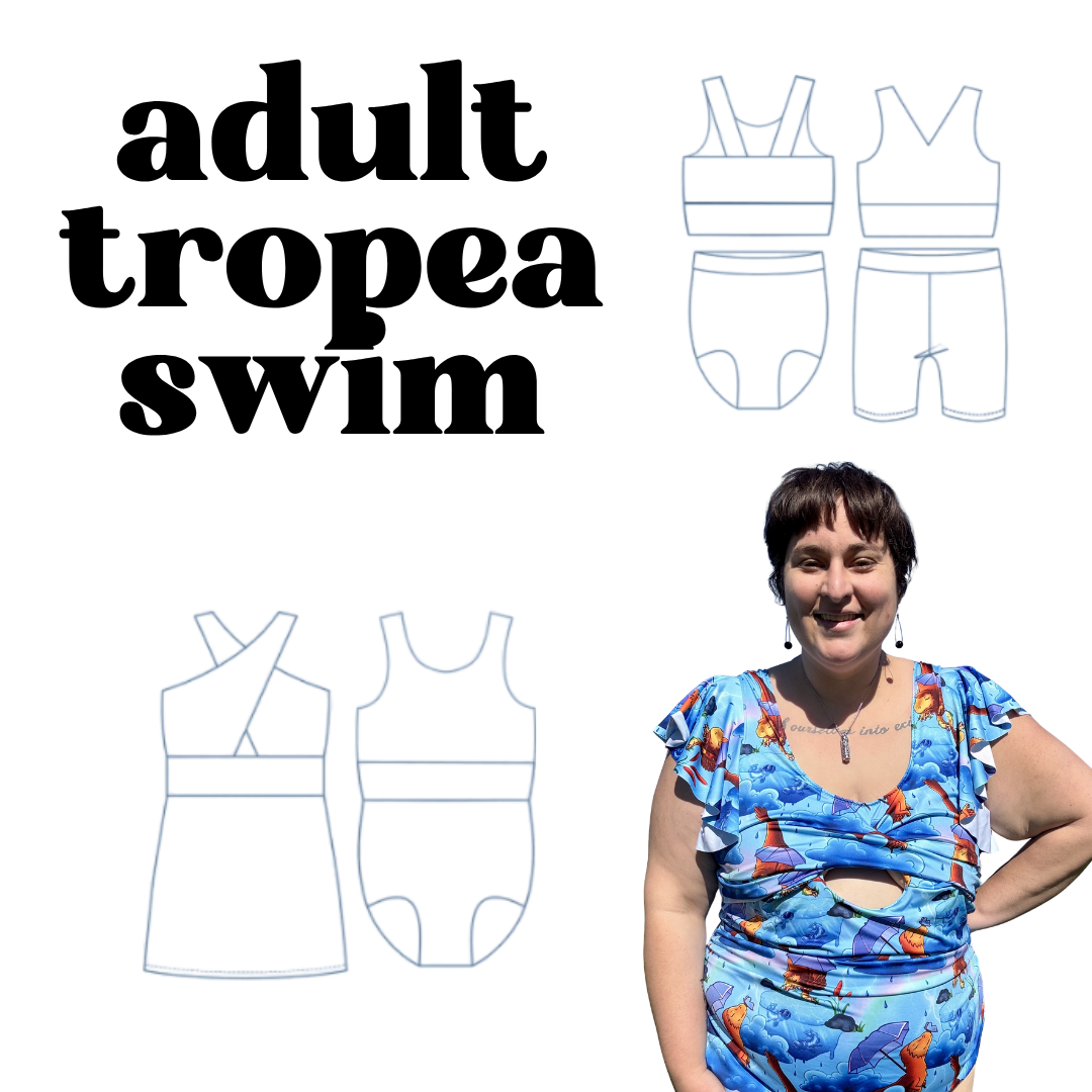 MADE TO ORDER: Adult Tropea Swim or Athletic Wear