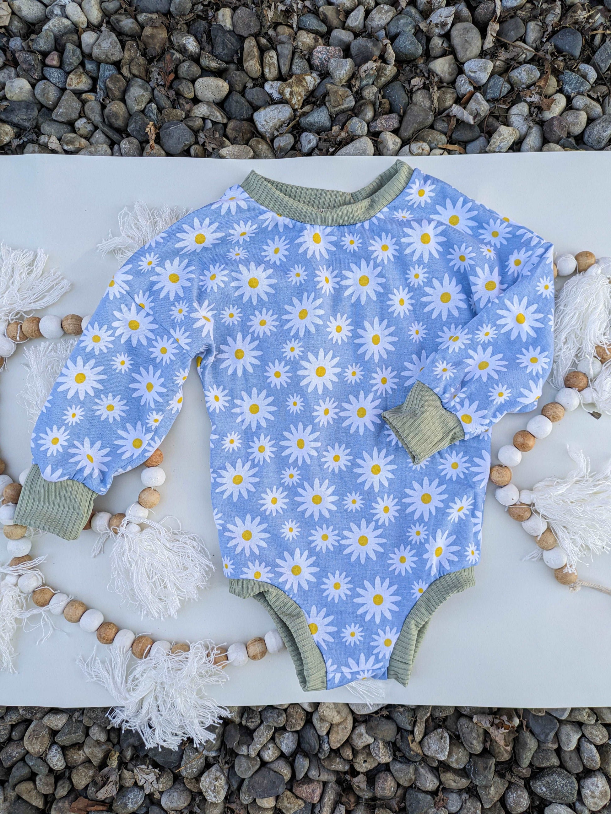 READY TO SHIP: 9-12m Sweater Romper