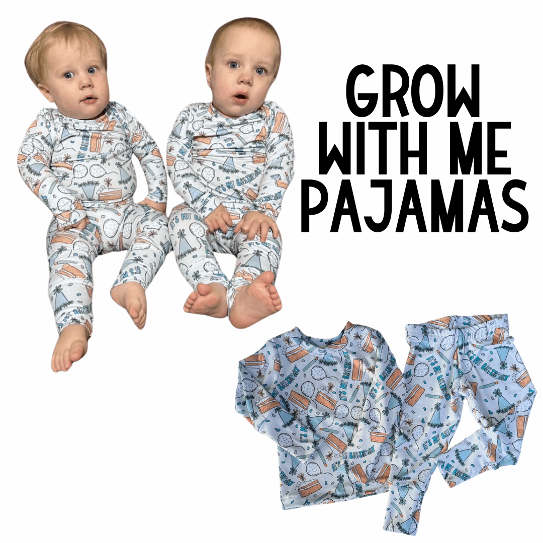 MADE TO ORDER: Grow with Me Pajamas