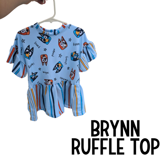 MADE TO ORDER: Brynn Ruffle Top