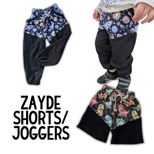 MADE TO ORDER: Zayde Shorts/Joggers