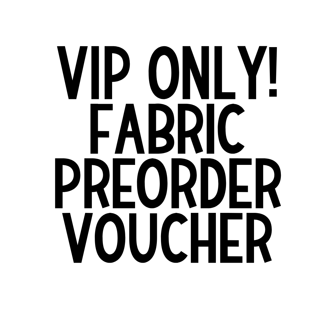 FABRIC PREORDER VOUCHERS