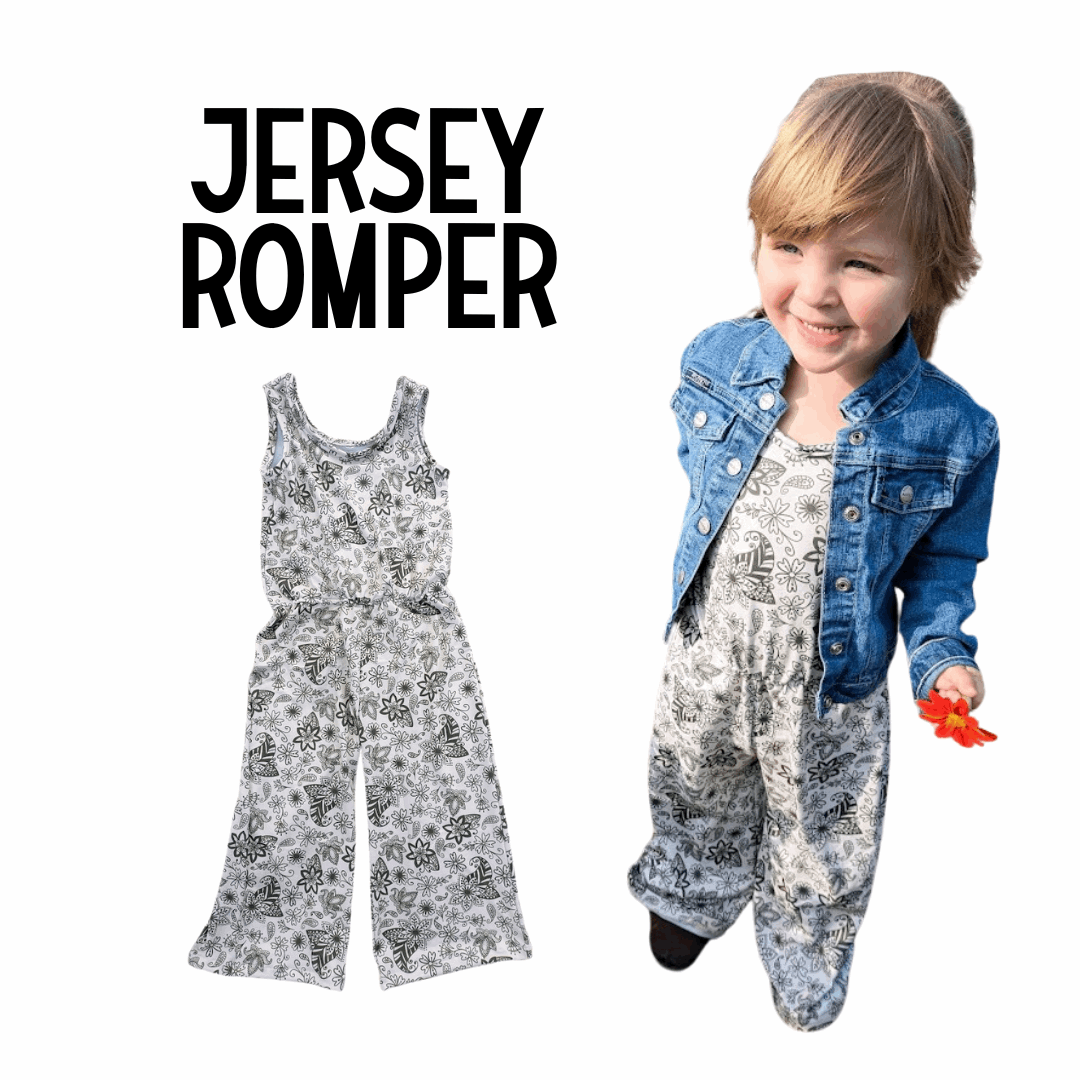 MADE TO ORDER: Children's Jersey Romper