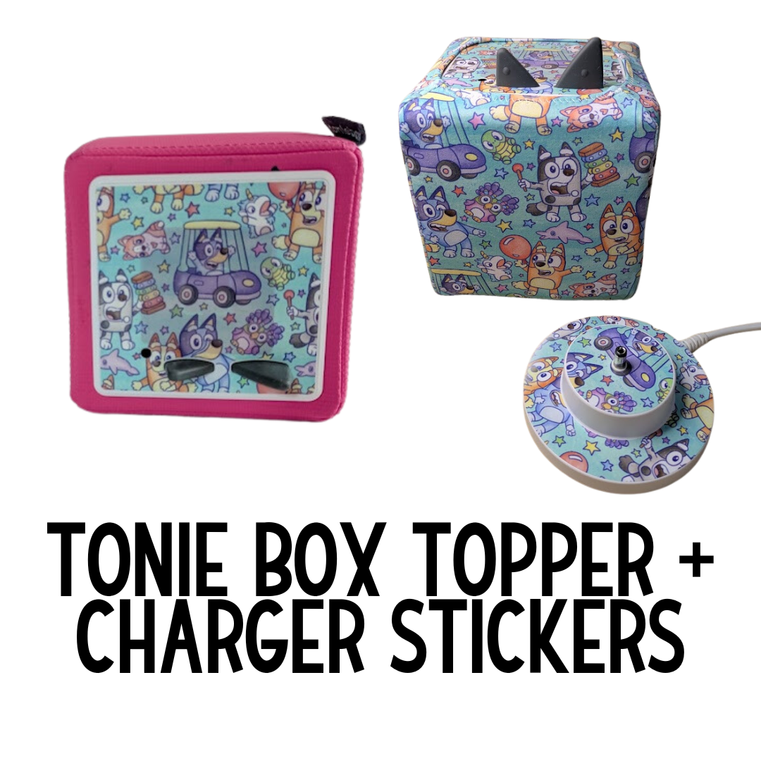 MADE TO ORDER: Tonie Box Topper + Charger Decals