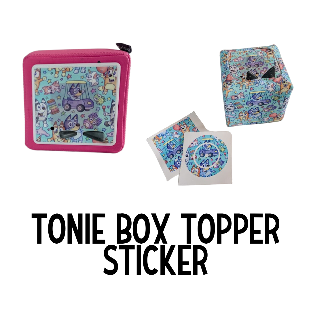 MADE TO ORDER: Tonie Box Topper Decal