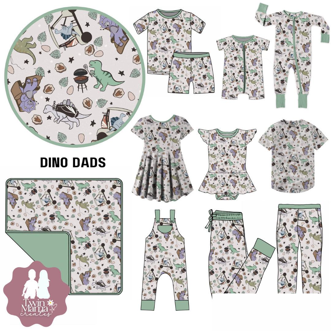 PREORDER: Dino Dads Short Sleeve Twirl (closes 1/26)