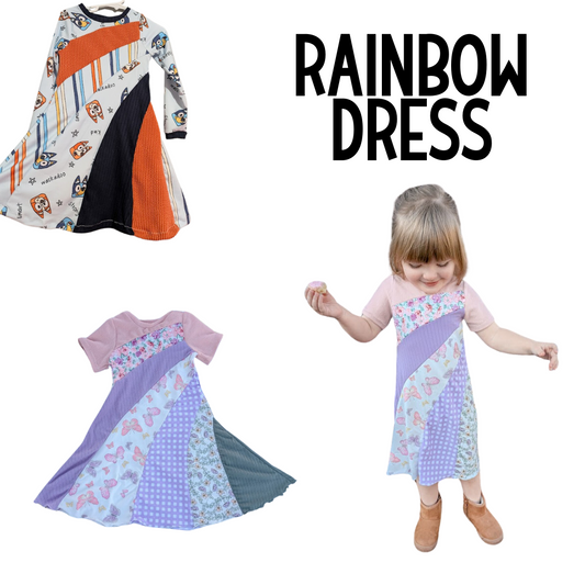 MADE TO ORDER: Rainbow Dress