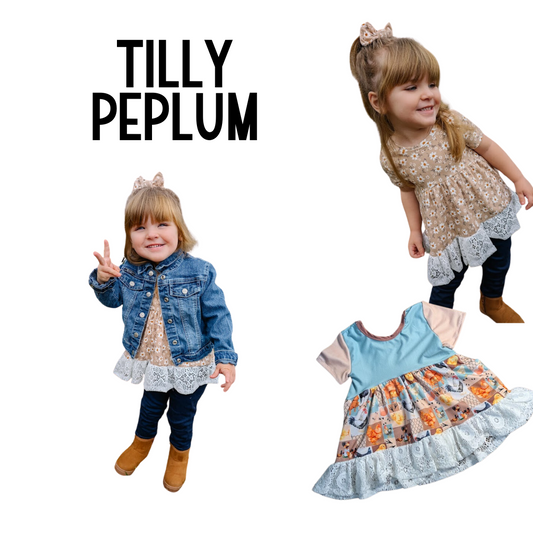 MADE TO ORDER: Tilly Peplum