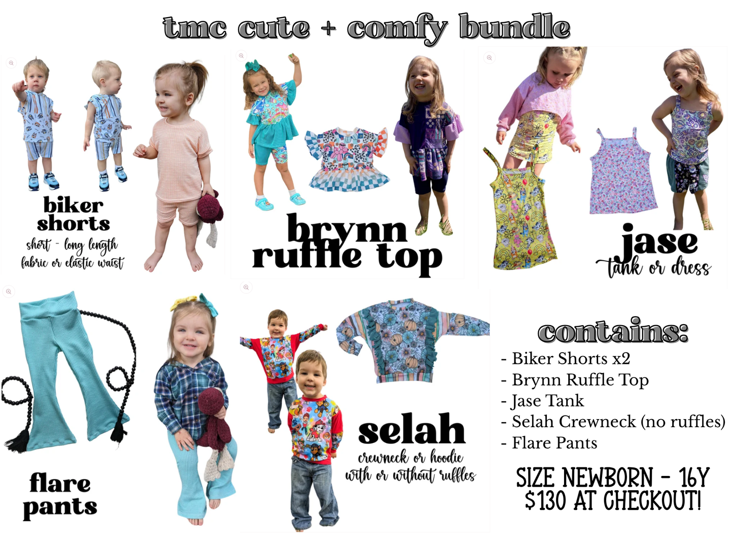 MADE TO ORDER: TMC Cute + Comfy Bundle