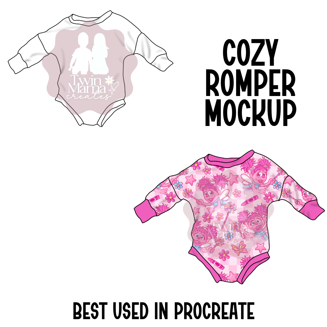 DIGITAL MOCKUP: RSD Cozy Romper