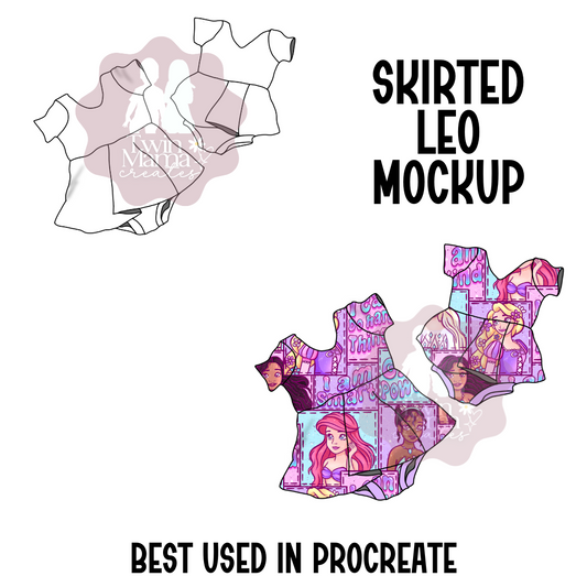 DIGITAL MOCKUP: Skirted Leo