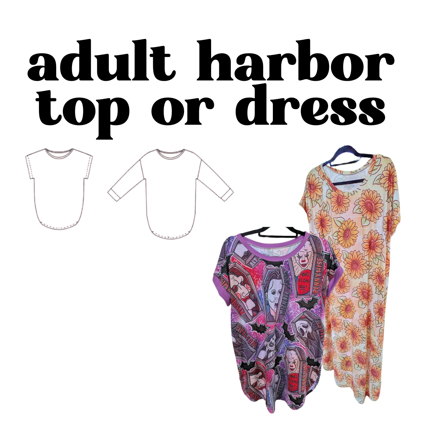 MADE TO ORDER: Adult Harbor Top or Dress