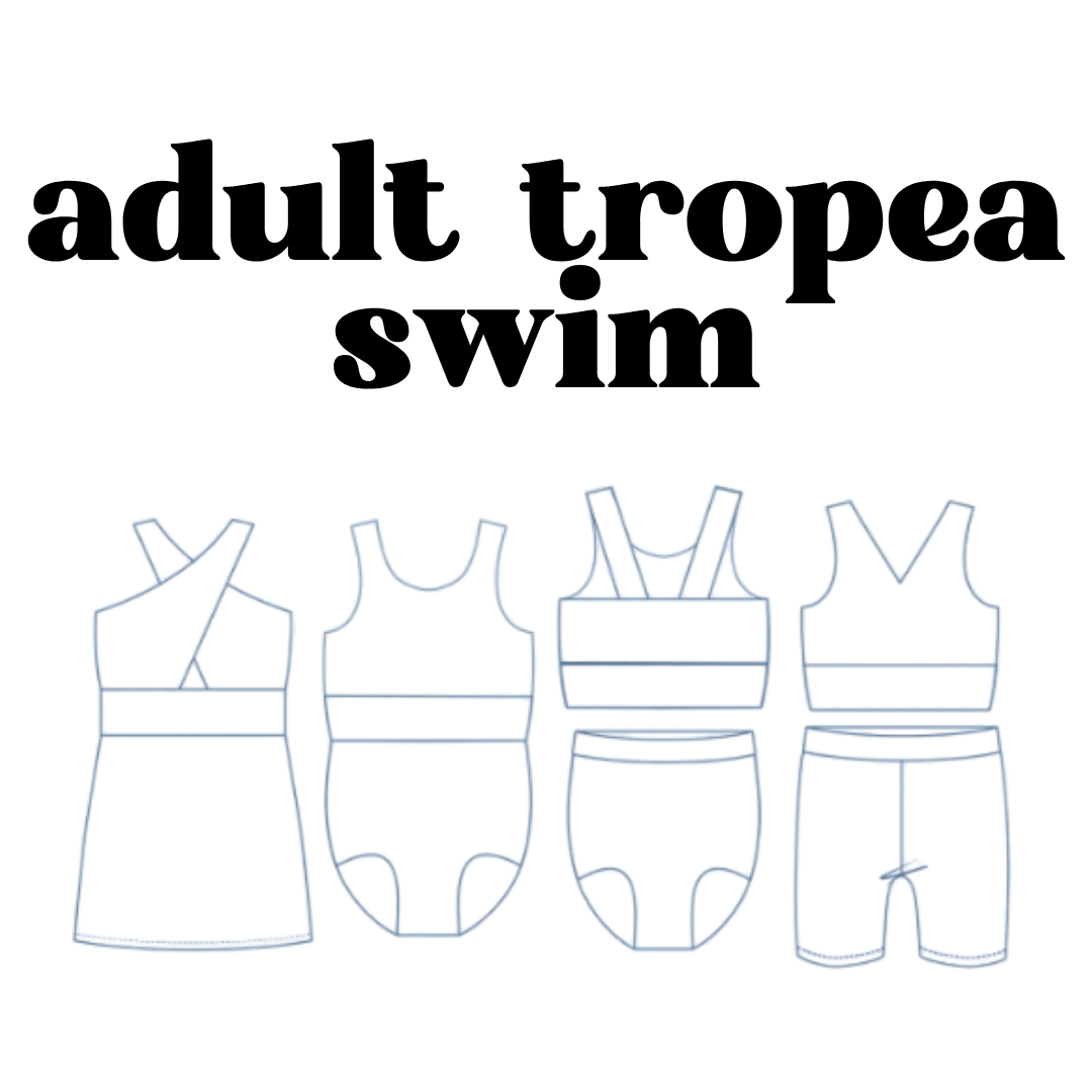 MADE TO ORDER: Adult Tropea Swim or Athletic Wear